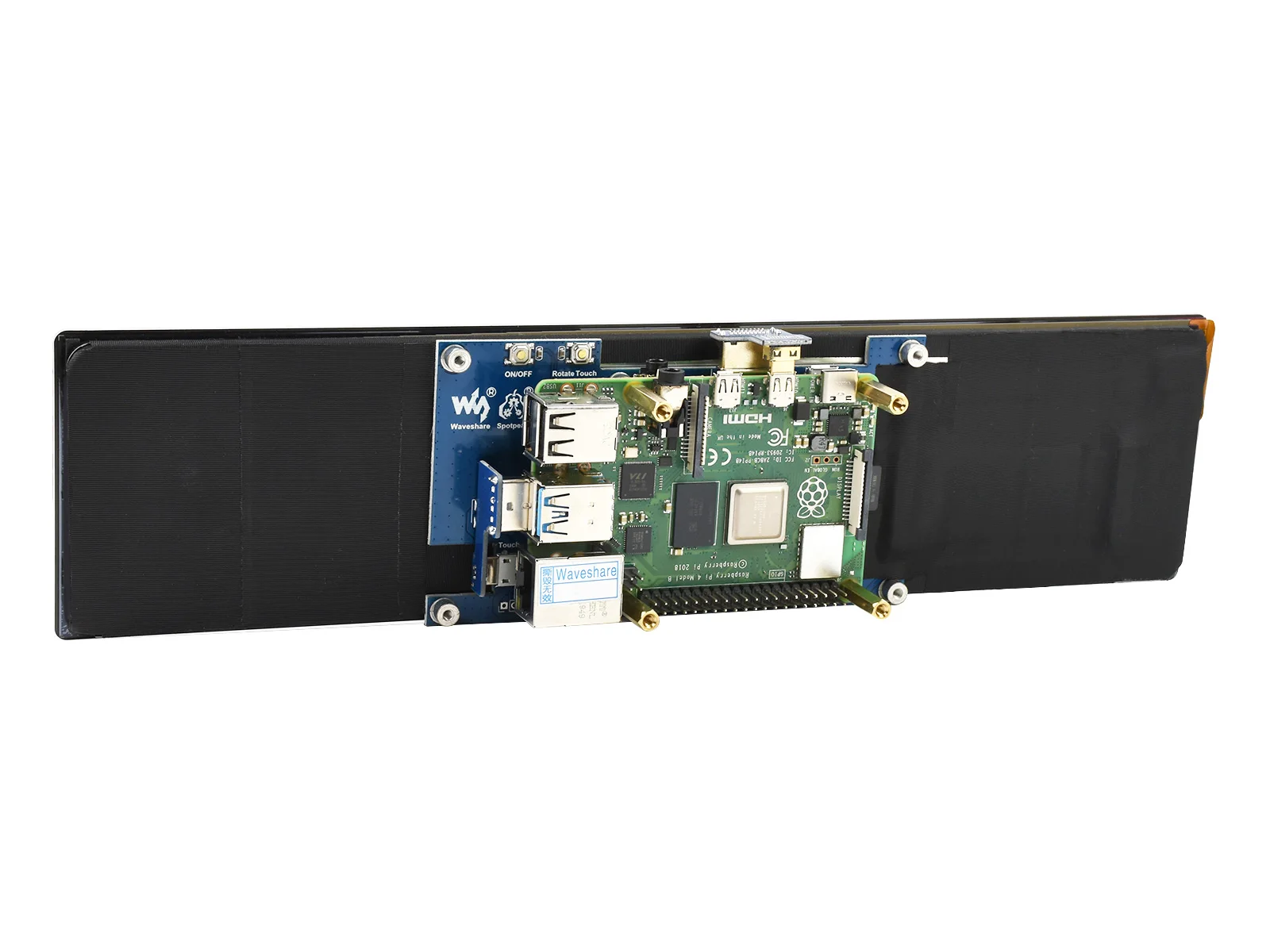 11 9 дюймовый HDMI LCD Raspberry Pi емкостный сенсорный экран монитор компьютера разрешение