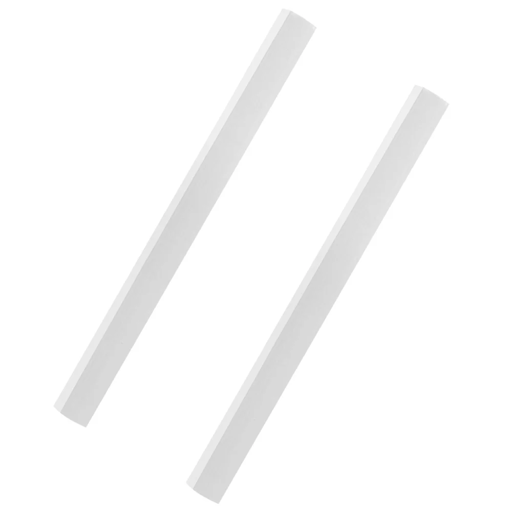 

2 Pcs Plastic Lips Dustpan Replacement Edge Strip Garbage Stripping Repair Insert Strips