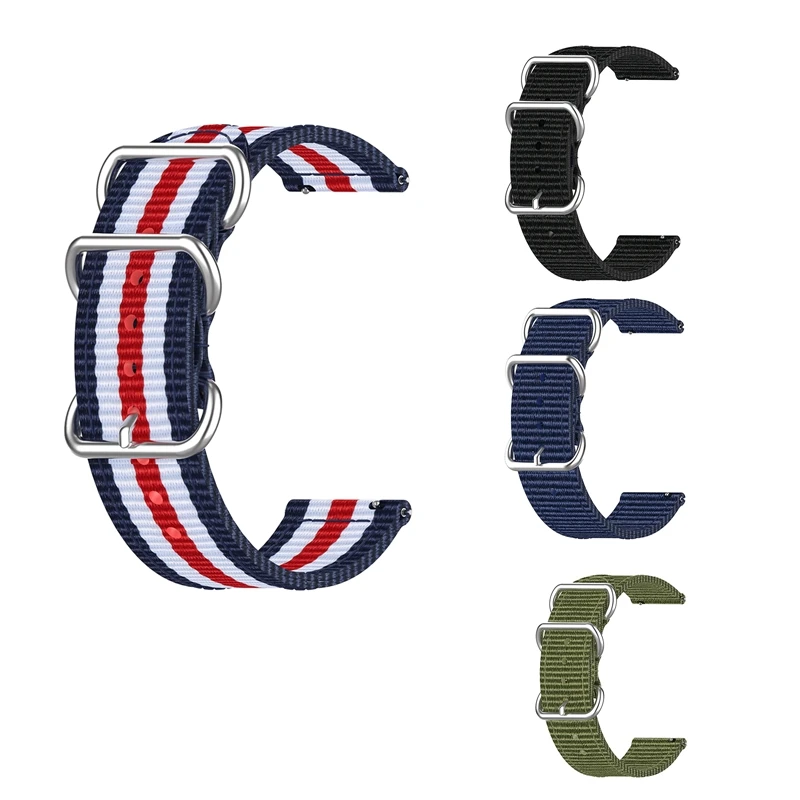 

For Garmin Venu SQ Watch Strap Soft And Breathable Nylon Replacement Strap