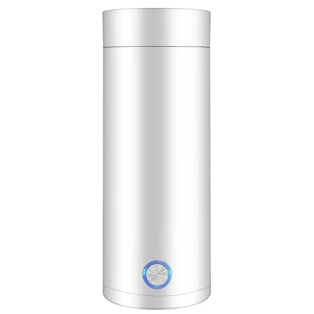 

400ml Portable Electric Kettles Make Tea Coffee Travel Boil Water Heating Keep Warm Smart Water Kettle Thermoses Thermal Cup