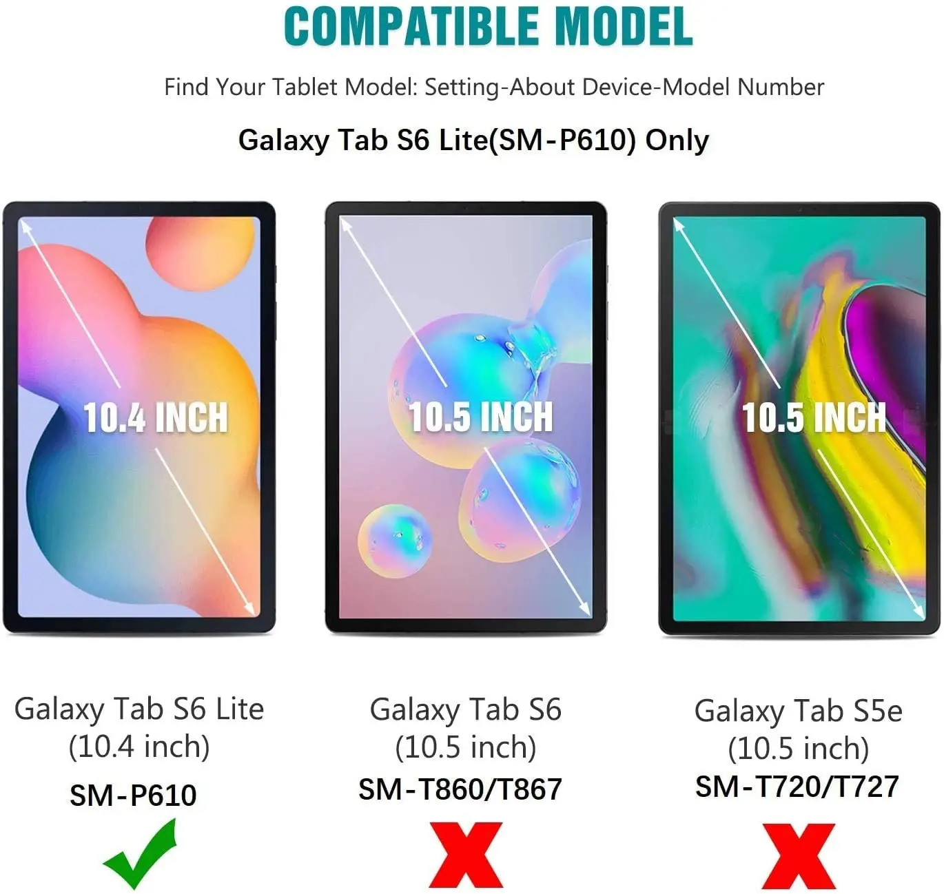 2pcs tablet tempered glass screen protector cover for samsung galaxy tab s6 lite p610p615 10 4 inch explosion proof screen free global shipping