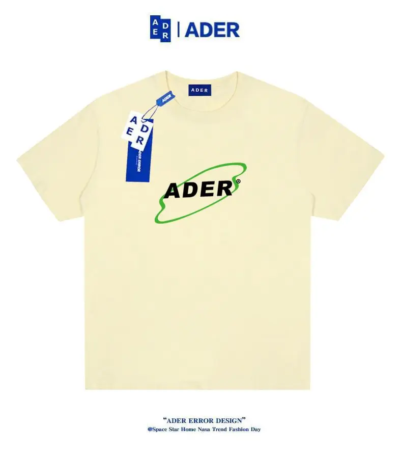 ADER Tees Women's Crew Neck Printed Short Sleeve Versatile T-Shirt