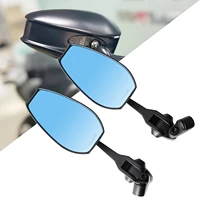 for ducati monster 696 795 796 821 950 streetfighter v4 v4s motorcycle accessories rearview mirror 360%c2%b0 rotable adjustable