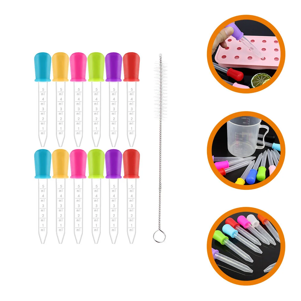 

Potion Eye Droppers Newborn Liquid Medicine Silicone Feeder Infants Baby Water Children Silica Gel Ml Liquids
