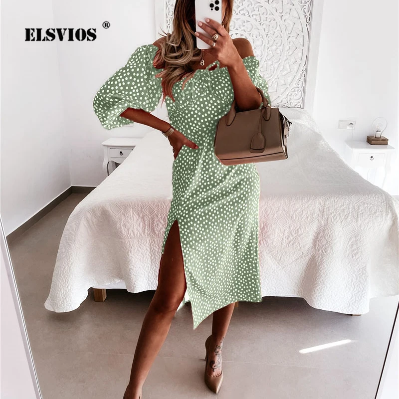 

Женское модное сексуальное платье с открытой спиной и разрезом, короткое платье с цветочным принтом и длинными рукавами, осень-лето 2022, женские элегантные платья