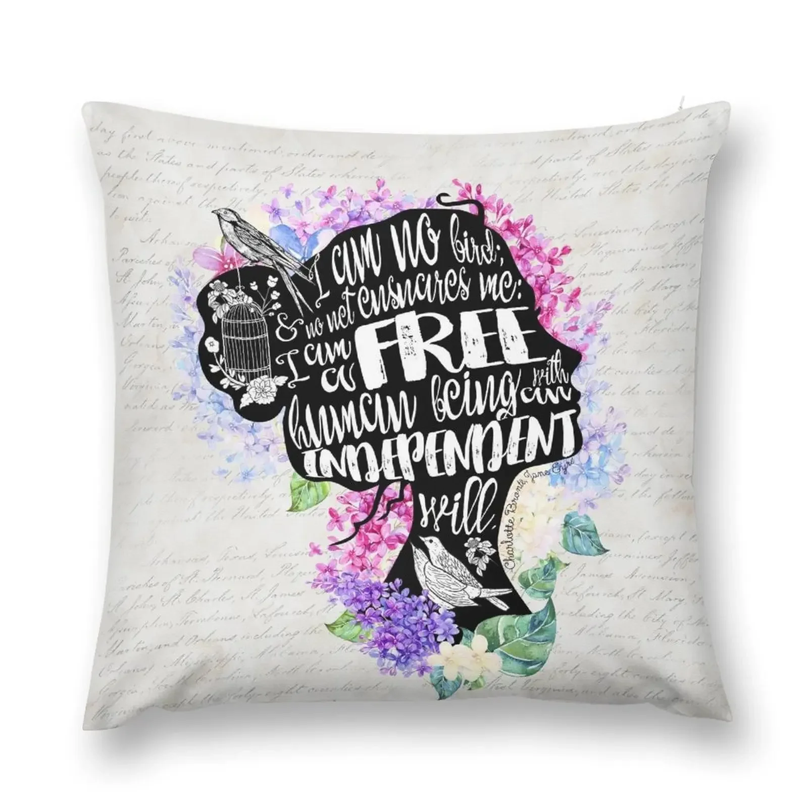 Джейн Эйр-без птицы декоративная подушка чехлы для диванов подушки детей