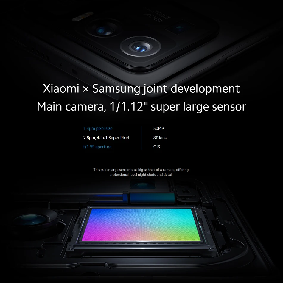 Смартфон Xiaomi 11 Ultra 256 ГБ/512 ГБ Snapdragon 888 тройная камера 50 МП быстрая зарядка 120 Гц AMOLED