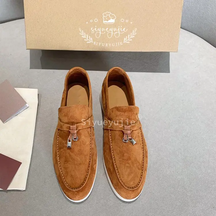 Women Shoes 2023 Spring Autumn Flats Shoes Soft Round Toe  Flat Slips Shoes Casual Flat Loafers