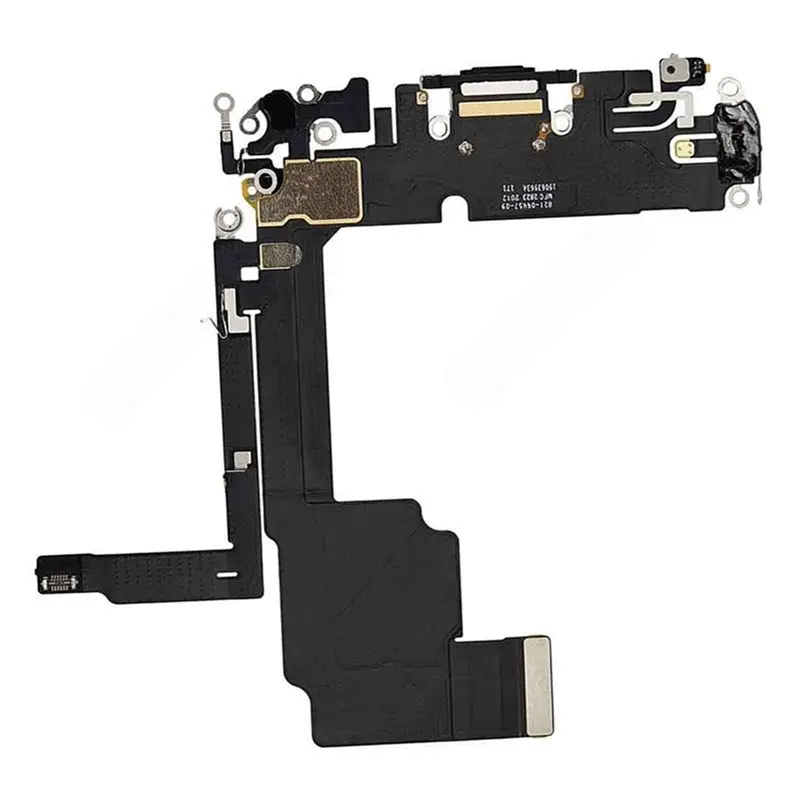 Фото Полностью сменный гибкий кабель USB-C для зарядки со встроенным микрофоном для 15 Pro, устраняет проблему с зарядкой, отсутствует подключение к сети. №2