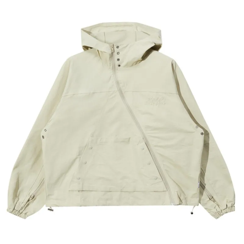 

Twists S Jackets 2023 New Autumn Japanese Street Retro Hooded Outdoor Windbreaker Jacket Coat for Unisex Oversize Zipper Tops