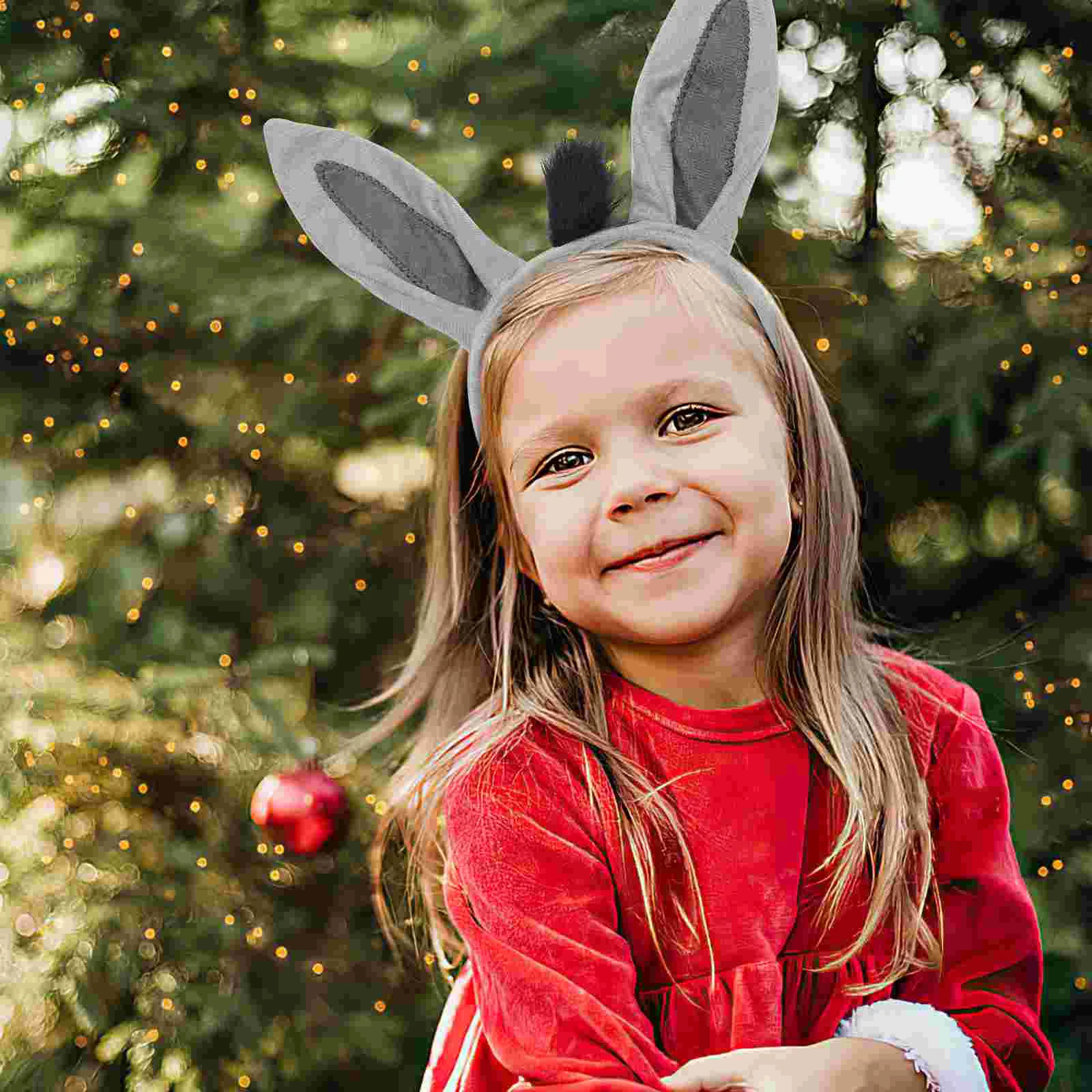 Аксессуары для платья с осликом хвост декор вечеринки костюм маска кролика