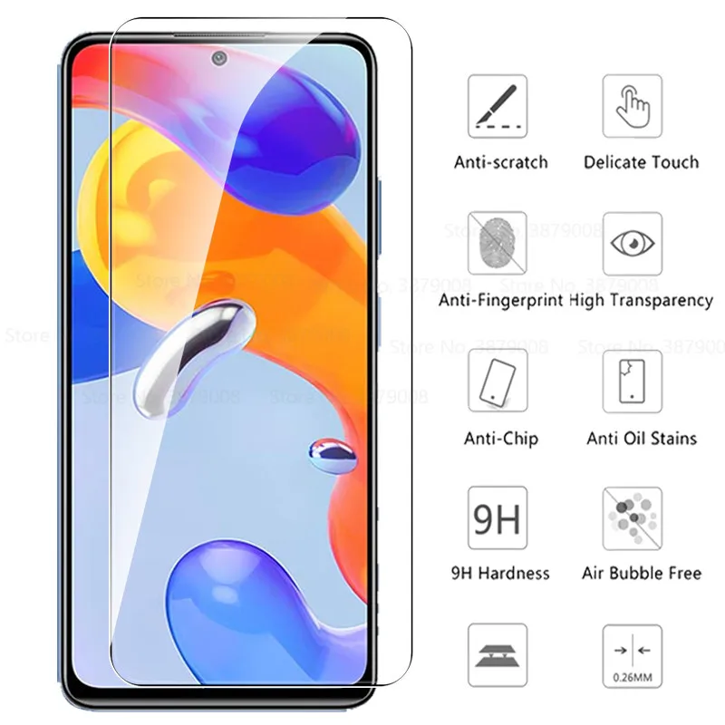 2 шт. защитный стеклянный чехол для xiaomi redmi note 11 pro 5G note11pro 4G note11s note11 s Закаленное