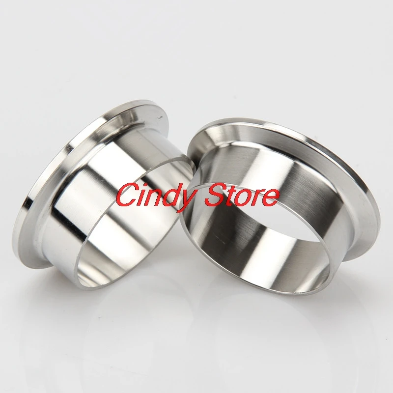 

1PC 304 SUS Pipe OD 19~219mm Sanitary Pipe Weld Ferrule Tri Clamp Type Stainless Steel Flange