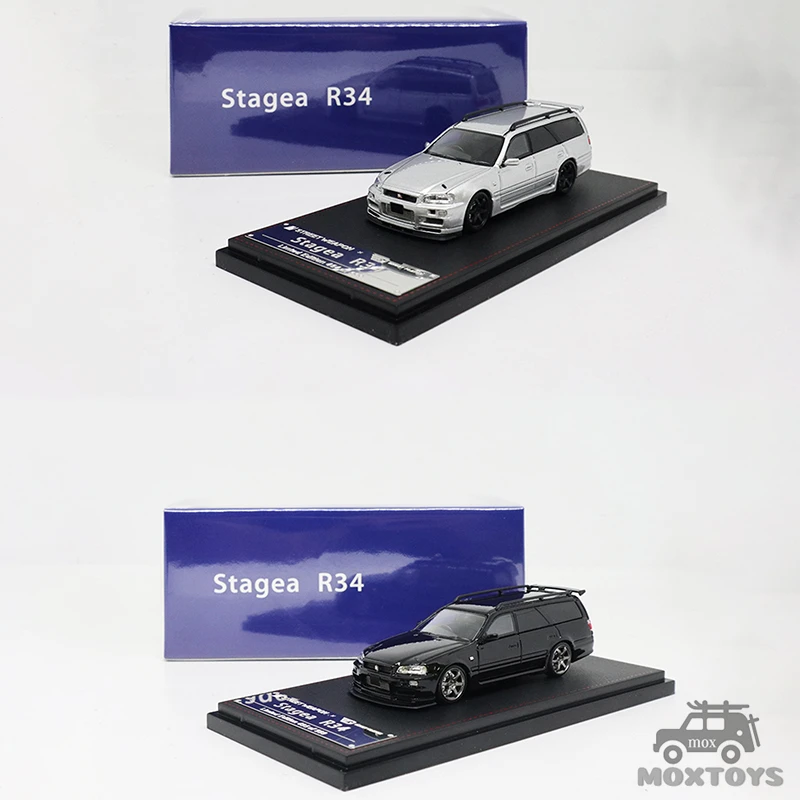 

Street Weapon SW 1:64 Nissan Stagea R34 GT-R Wagon Diecast Model Car