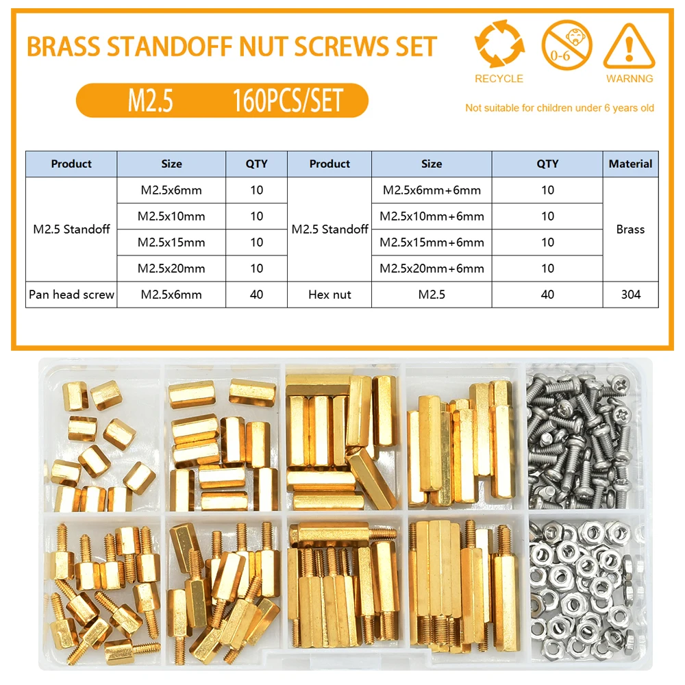 

Латунные стойки для материнской платы M2 M2.5 M3 M4