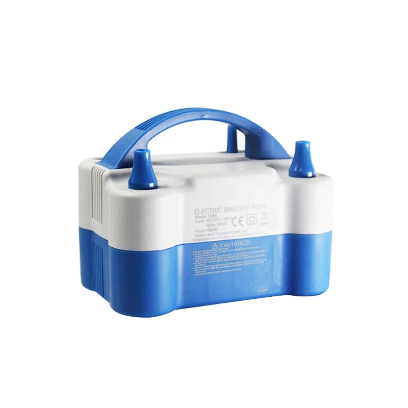 

Electric Air Balloon Pump Portable Double Nozzle Inflator for Home Festival Holiday Fast Fill Party Decoration Balloon Blowing