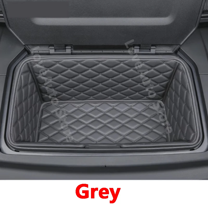 Для ZEEKR 009 2023 2024 автомобильный передний коврик для багажника подкладка груза
