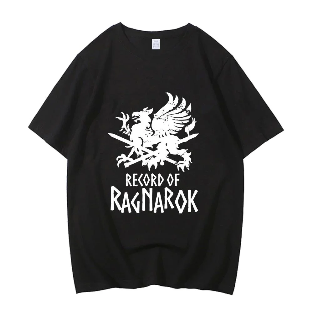 

Record of Ragnarok High Quality Cotton EU size tshirt graphic men top 2000s unisex clothes