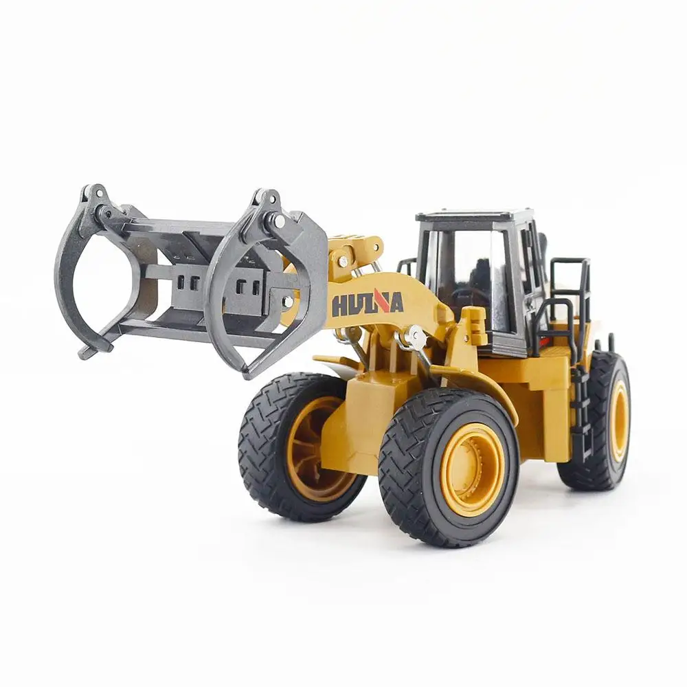 

HuiNa 1914 1:40 Alloy RC Excavator Truck Big RC Dump Trucks Simulation Engineering Vehicle Model Toys for Boys Birthday Gift Car