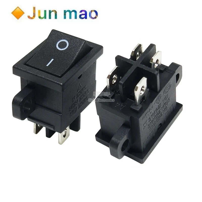 5pcs Rs601d original Skyworth LCD TV power switch button boat type with fixed hole and four legs ears
