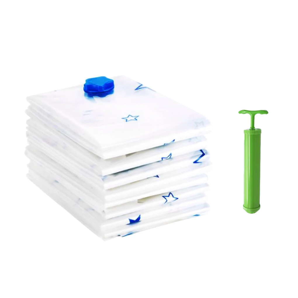 

Bag Clothes Plastic Storage Pouch Vacuum Compression Bag Home Organizer Supplies Bedroom Household