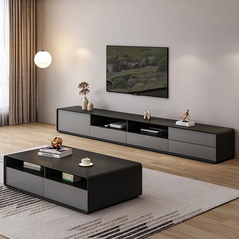 Журнальный столик скандинавская подставка для телевизора современная полка