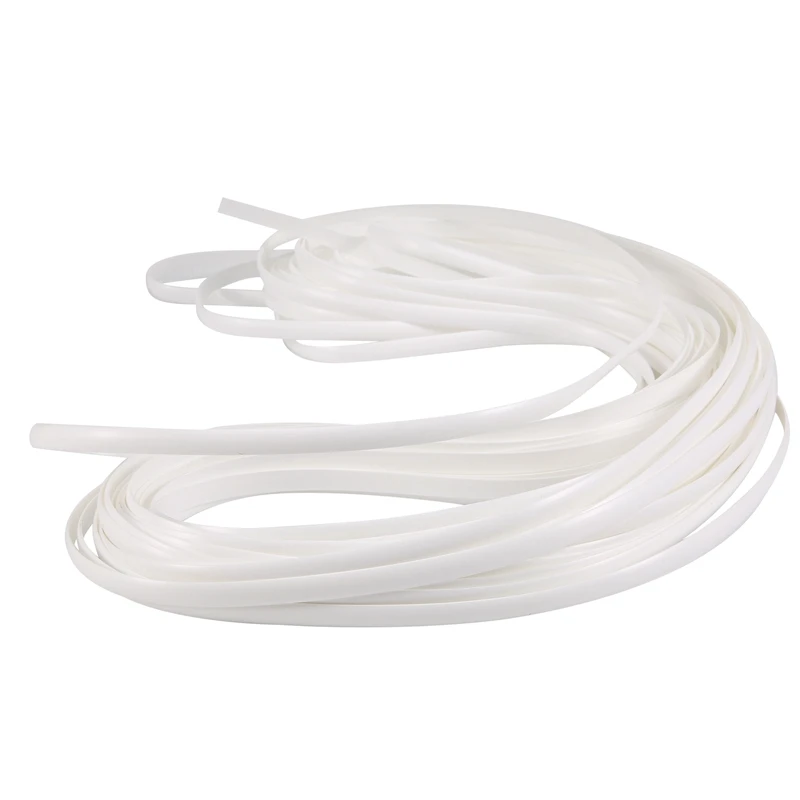 

Wicker Repair Supplies Synthetic Rattan Material, Durable Patio Furniture Repair Kit White