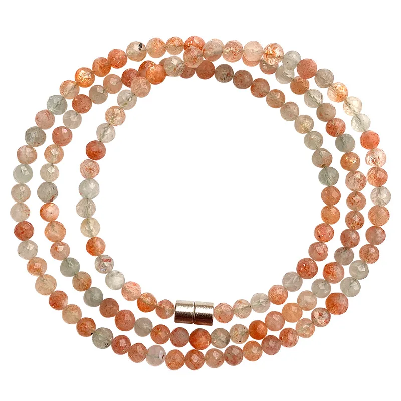 

Оптовая продажа, браслет из Танзании с натуральным кристаллом Arusha, красочные граненые бусины, каменные браслеты для женщин и девушек, модны...