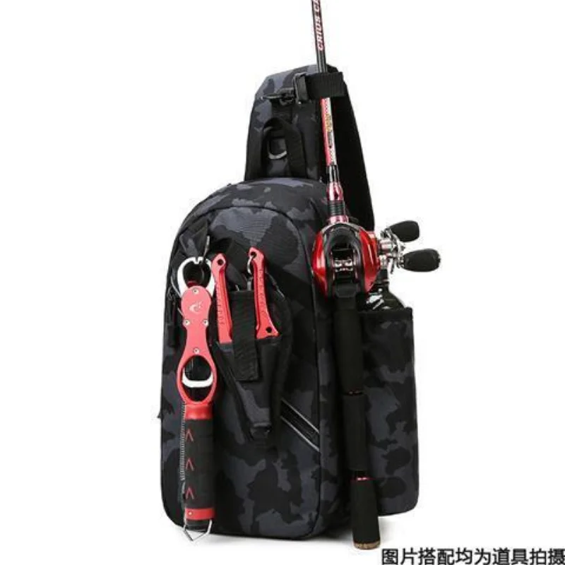 

Waterproof Fishing Bag with Multiple Pockets for Lure Fishing, Convenient and Durable