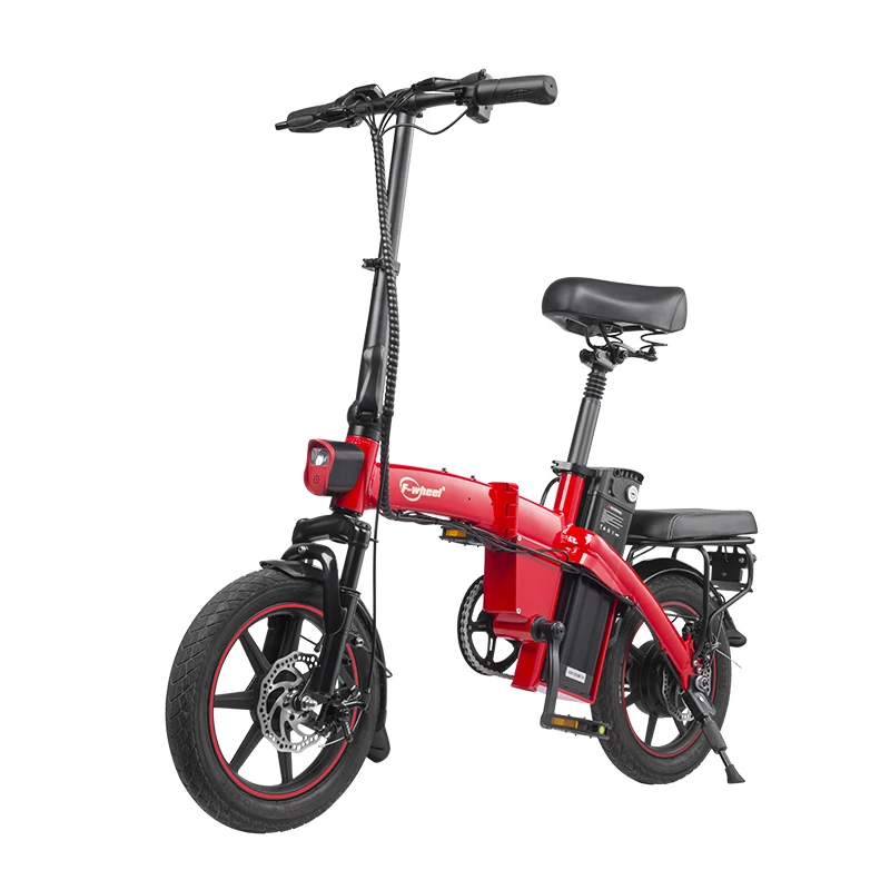 

A5 Fast delivery lithium battery e-bike folding portable 350 watt motor electric bike electric cross motorcycle with pedals