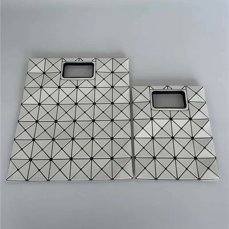 

Size geometric diamond grid handbag foldable bag versatile shoulder bag tote bag for both men and women Sexy, cute, colorful bag