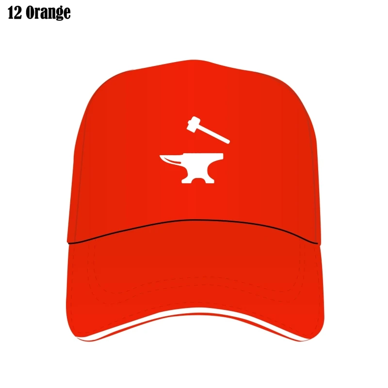 

Blacksmith Anvil Hammer Forge Metal Work Popular Tagless Bill Hat Custom Hat