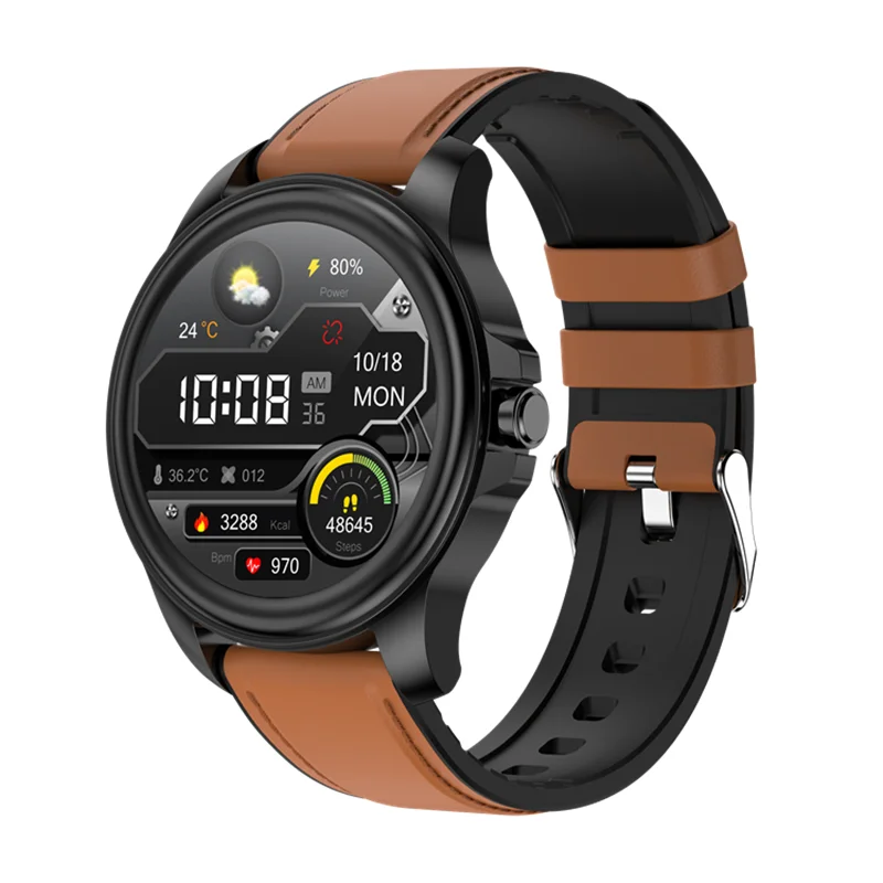 

E89 Smart Watch Man ECG+PPG Women Fitness Heart Rate Blood Pressure Sleep Health Monitoring Bracelet Sports Smartwatch