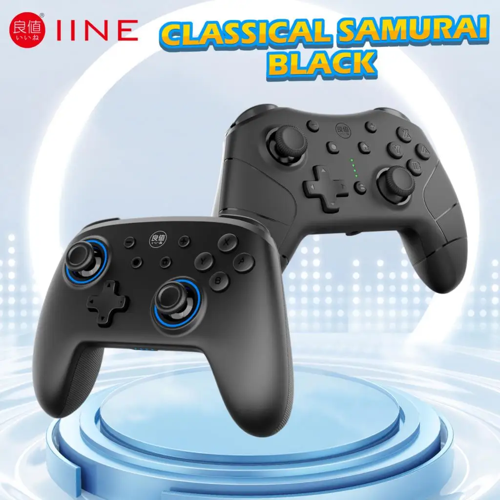 

Беспроводной Bluetooth-контроллер IINE Samurai для Nintendo Switch