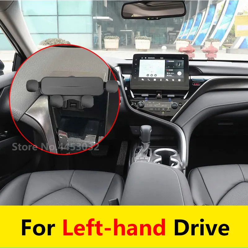 Автомобильный держатель телефона со специальным основанием для Toyota Camry VX70 2021-2022