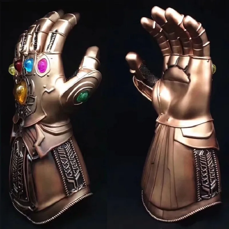

The Avengers 3 Thanos Infinity Gauntlet with Led Light Cosplay Action Figure Toys Glove Gift Infinity War Halloween Accessory