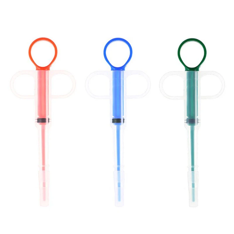 

1PC Pet Medicine Syringe Tablet Pill Gun Piller Push Dispenser Medicine Water Milk Syringe Dog Cat Puppy Feeder Kit