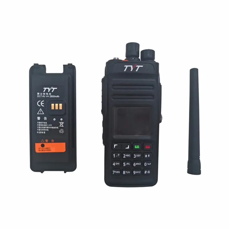 TYT MD-398 DMR Digital Walkie Talkie UV390 IP67 Waterproof Dual Band UV transceiver GPS Optional Upgrde of MD-398 USB cable