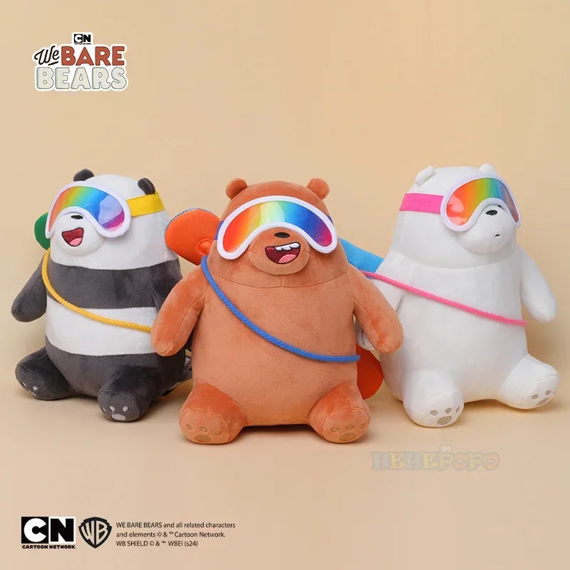 Новая спортивная серия 25 см We Bare Bear плюшевые игрушки украшения милый медведь