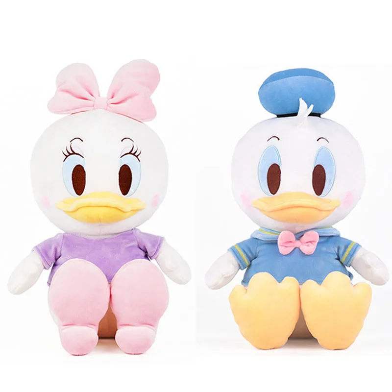 Плюшевые игрушки Disney Дональд Дак Маргаритка мультяшное животное Микки Минни