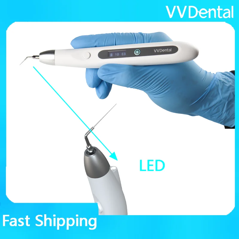 Фото VVDental Sonic Endo Irrigator Activator: Стоматологический ирригатор с LED-подсветкой для тщательной гигиены полости рта и очистки корневых каналов, эндодонтический инструмент №2