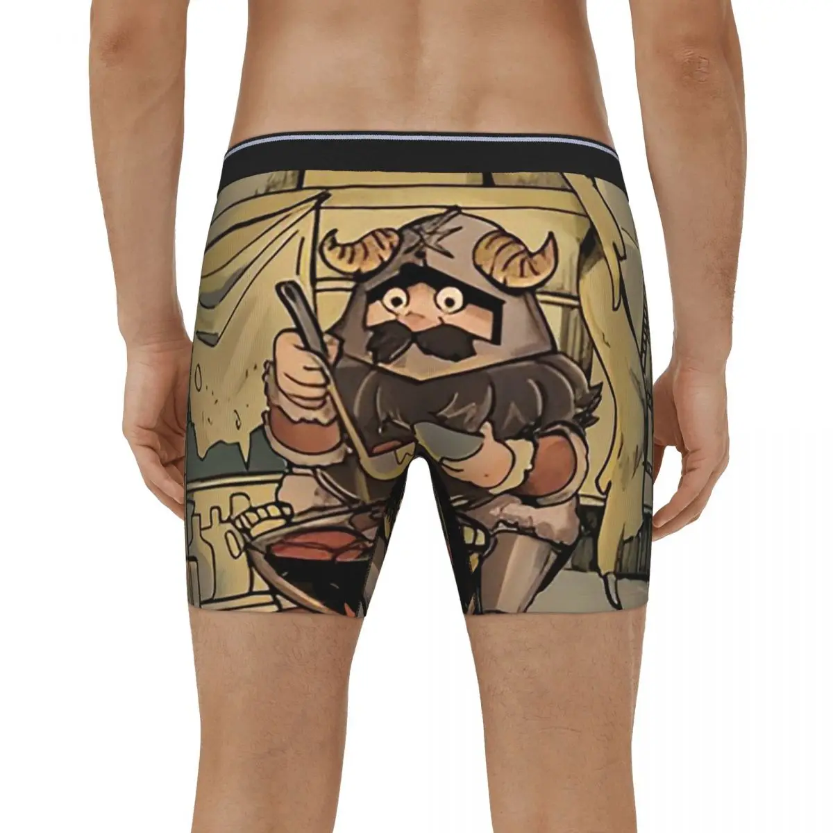 Фото Dungeon Meshi Delicious In Dungeon - Senshi Cooking Длинные трусы-боксеры Короткие мужские трусы Нижнее белье Homme Мужской подарок бойфренду №3