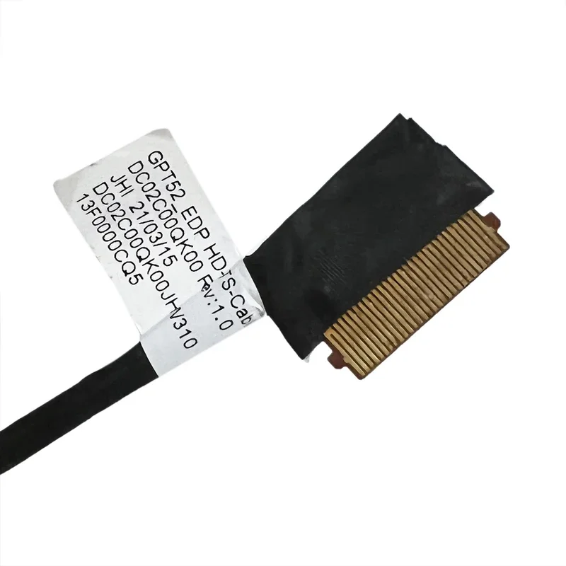 Dc02c00qk00 для HP 15s-dr gpt52 laser k201p 40pin ЖК-кабель LVDS видео экран дисплей