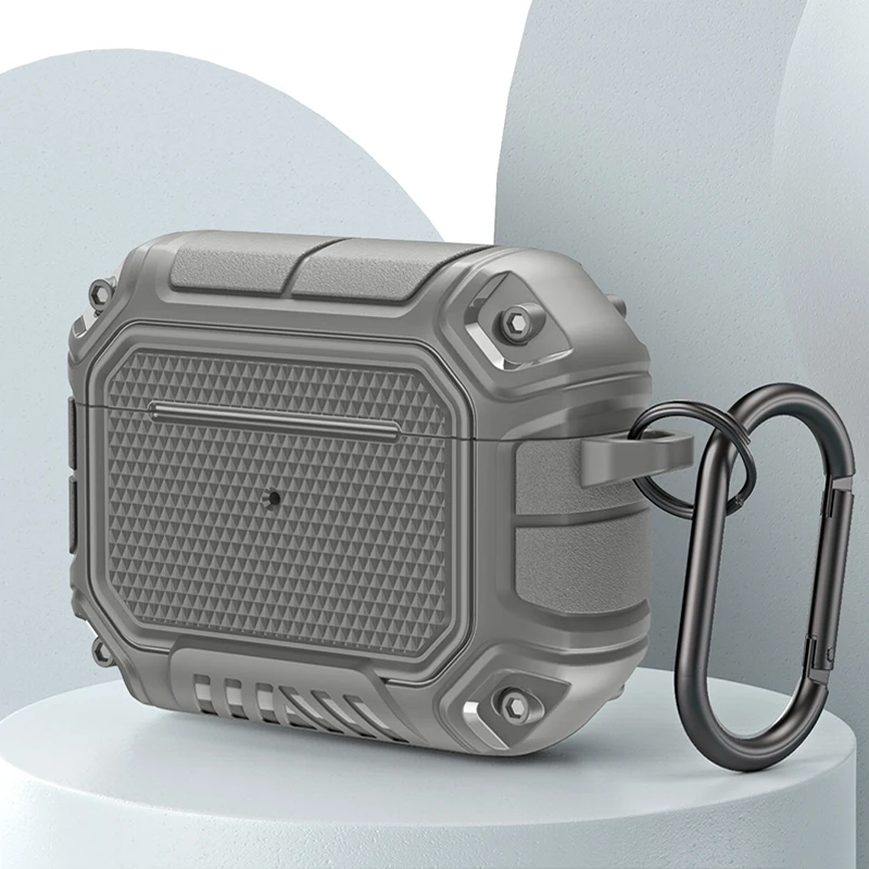 

Anti-fall Case For Airpods Pro 3 2 Luxury Armor Earphone Case For Airpods 3 2 1 Pro Shockproof Cover For Apple Airpods 2 3 1 pro