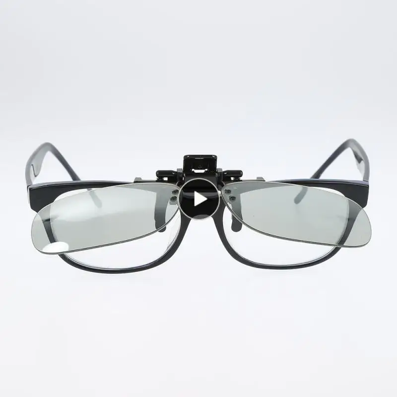 

Clip-on Passive 3d Glasses Clip Stereo Polarized Tv Real Hanging Frame Myopia Glasses Polarized Lenses 3d Glasses