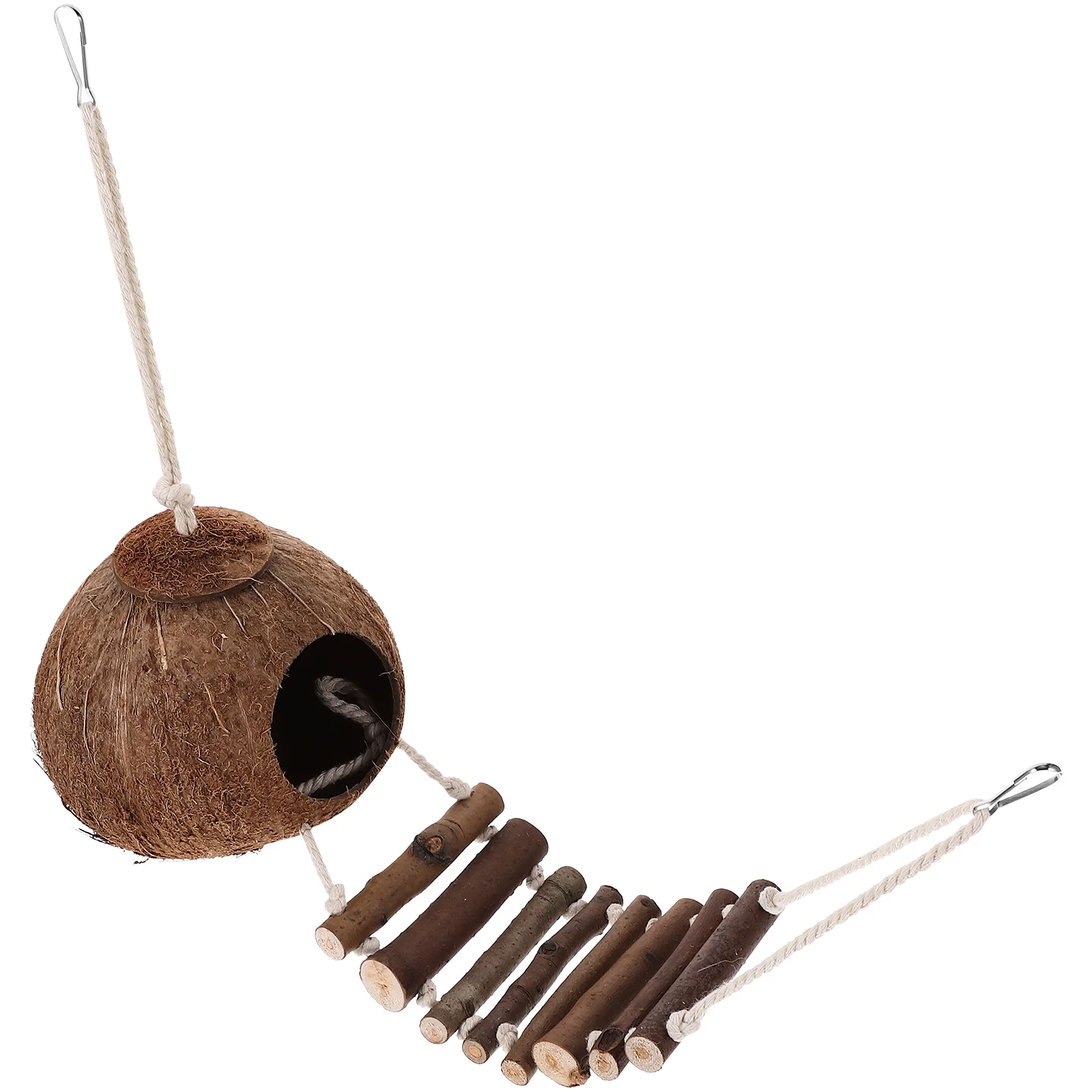 

Reptile Hut Gecko Cave Hermit Hideout Crab Coconut Shelter Tank Hide Terrarium Decor Accessories Dragon Bearded Resin Shell