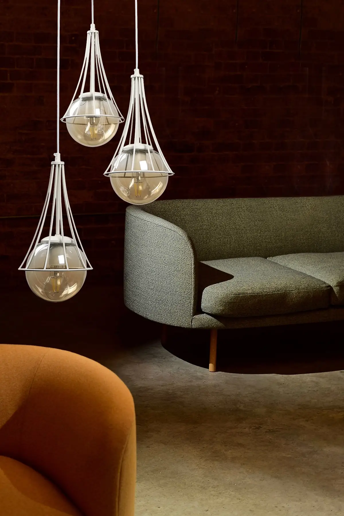 

Глазурованная люстра Lapis 3rd White-Honey Glop, металлическая современная люстра E27, Единый размер 81-90 см, электрическая и осветительная мебель для дома