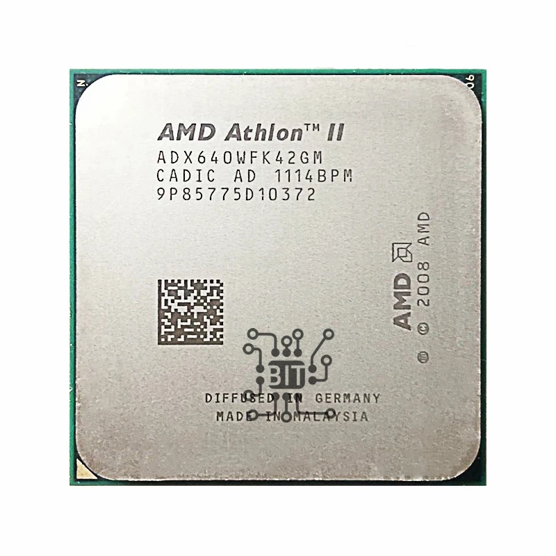 

AMD Athlon II X4 640 3 GHz Quad-Core CPU Processor ADX640WFK42GM Socket AM3