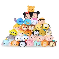 kawaii disney mickey minnie donald duck brinquedos infantil menina stitch mini figure plush dollcreative toys gifts for children