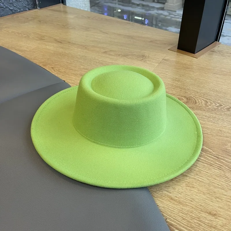 

Шляпа Федора с широкими полями 9,5 см и леопардовым принтом для мужчин и женщин